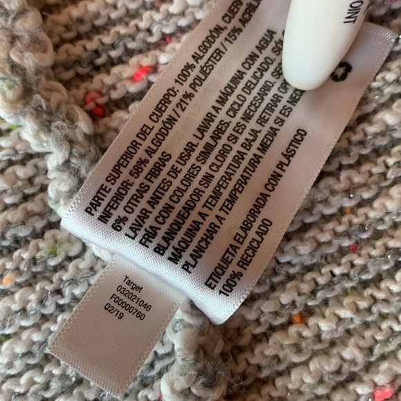 Girl’s Cat & Jack open front cardigan sweater size Large 10 / 12 - Picture 13 of 17